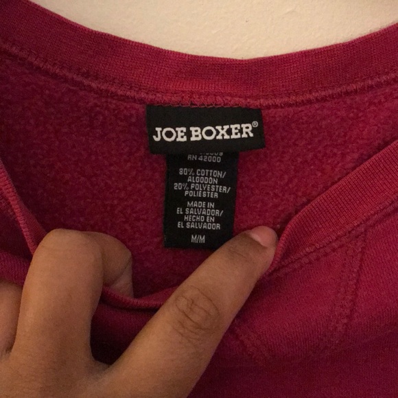 Pink joe boxer sweater - Picture 2 of 4